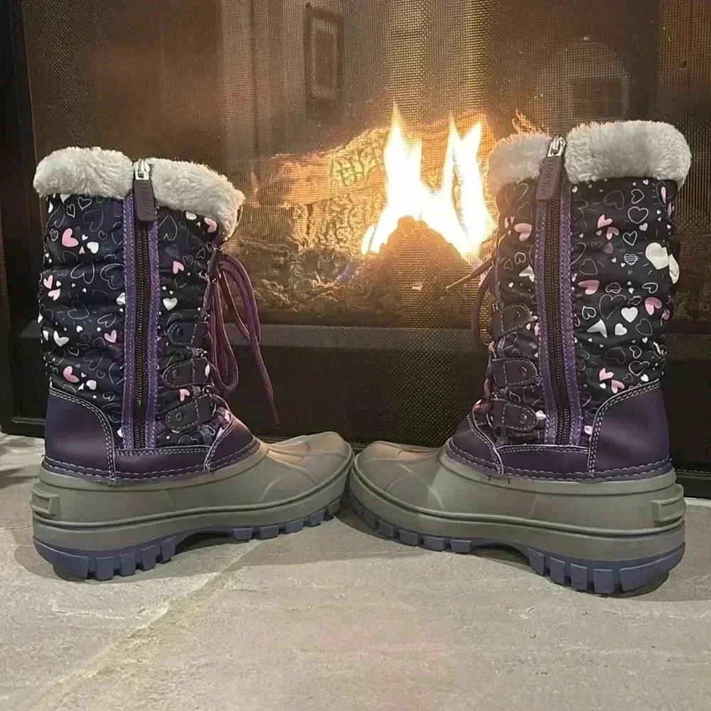 Tundra Perth Water resistant Thermolite insulation, zip up faux fur, snow boots